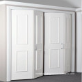 Pu painting finished folding door wardrobe